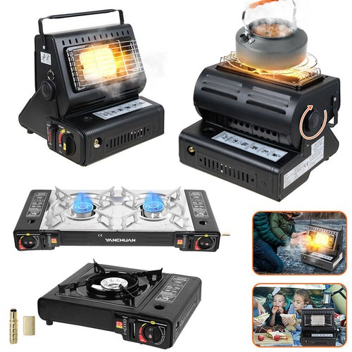 Portable single double burner - single,