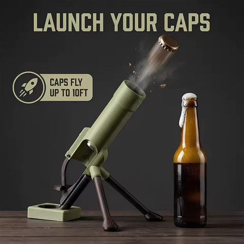 Mortar bottle opener beer - bottle,