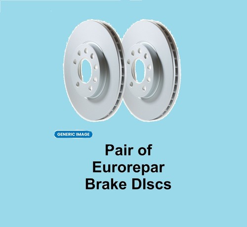 Front brake discs - pair, vented