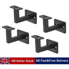 4PCS Black Fixed Swivel Hand