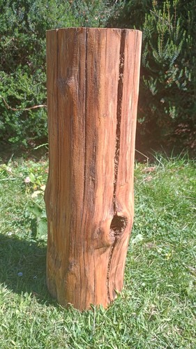 Tree stump table - , hardwood