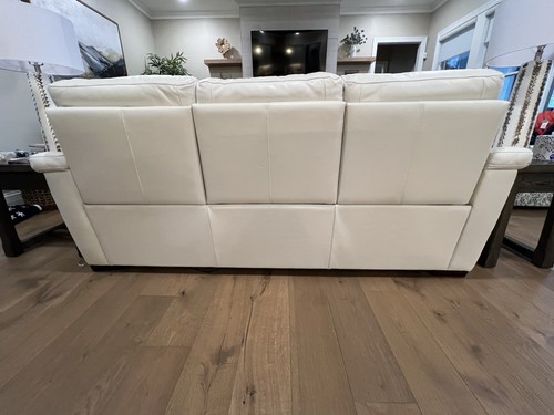 Natuzzi leather couch - natuzzi,