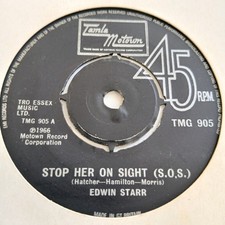 Edwin Starr   **   Stop Her On Sight   **   UK  Tamla Motown   **  TMG 905   **