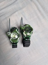 Kids Camo Wrist Watch-Walkie Talkies 7 in 1 Electronic Cool Radio