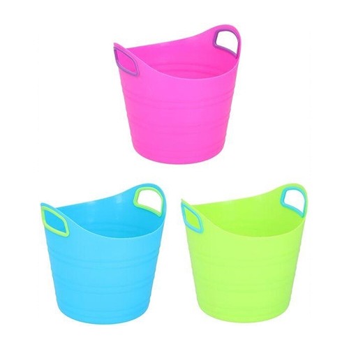 Plastic ice bucket - plastic, cooler
