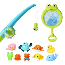 Kids Swimming Doll Fishing