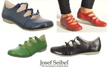 Josef Seibel Shoes Germany Fiona Leather Comfort Slip On Elastic Shoes Fiona 04