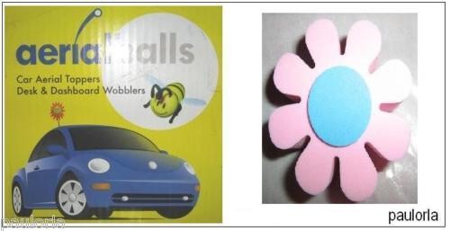 Pink blue daisy - blue,