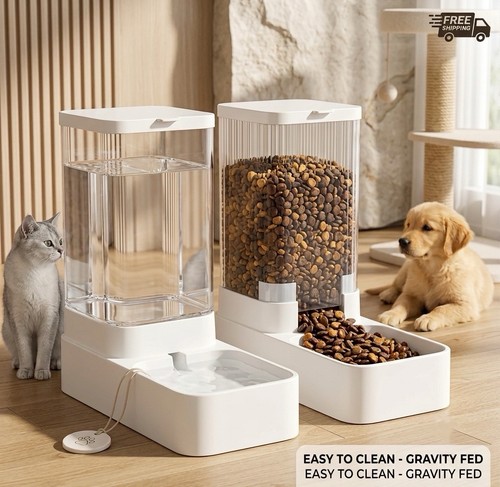 Automatic pet feeding - pet,