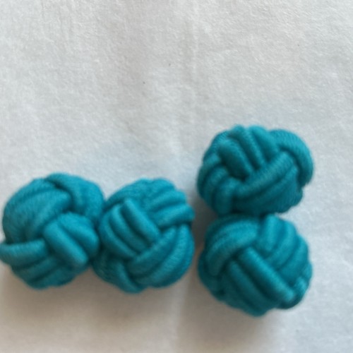 New cufflinks turquoise - turquoise, blue