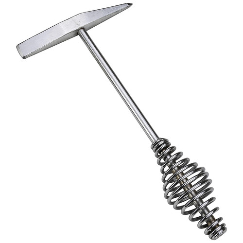 Spring handled chipping hammer - handled,