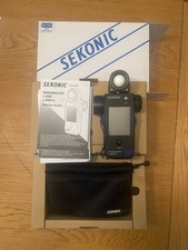 Sekonic L-858D Speedmaster Light Meter - excellent condition 