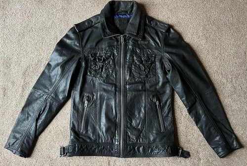Superdry ryan black leather - superdry,