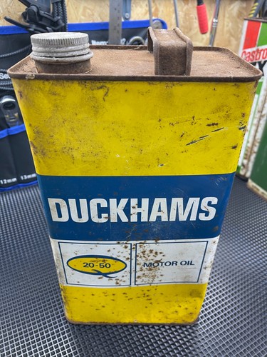 Duckhams vintage empty - duckhams,