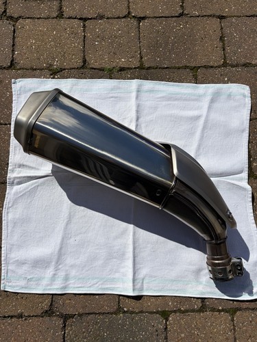 Stock stainless steel silencer - stock,