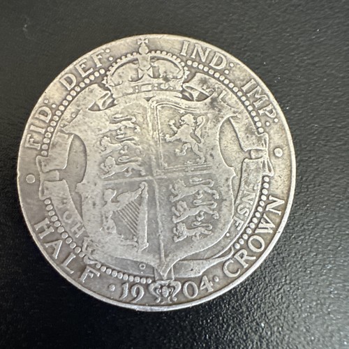 1904 edward vii half - vii, crown