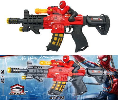 Spiderman toy gun - gun, m416