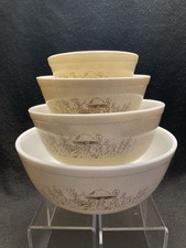 HTF Vintage Pyrex Forest