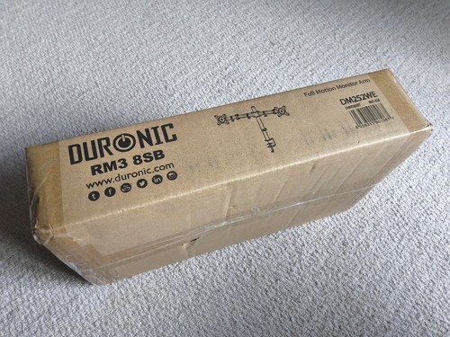 Duronic dual monitor stand - duronic,