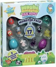 Moshi Monsters Egg Hunt Monster Pack: 17 Moshlings, 2 Eggs & Collector's Guide