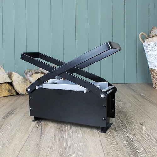 Black log briquette - black,