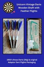 Vintage Unicorn Darts Set