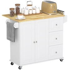 HOMCOM Kitchen Island on