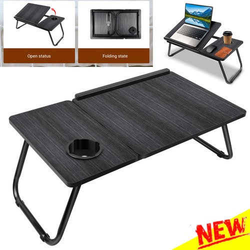 Folding laptop table stand bed - laptop,