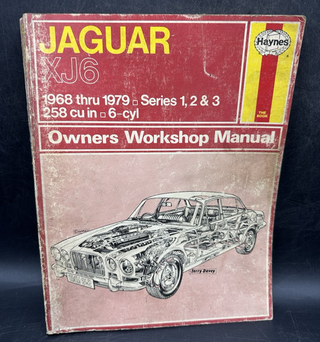Haynes repair manual - manual, jaguar