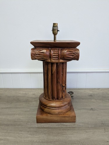 Vintage heavy hand carved - hand,