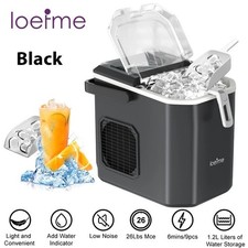 Ice Maker Machine Portable Counter Top Ice Cube Maker Self-Cleaning for Home NEW