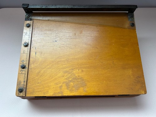 Vintage wooden small paper - vintage,