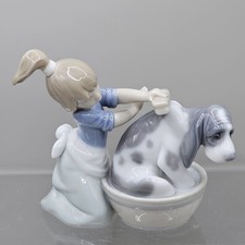 Lladro Figurine Bashful Bather