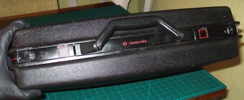1980s samsonite slim briefcase - 1980s,