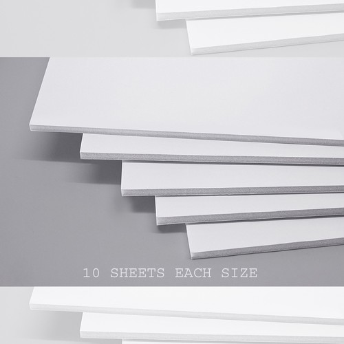 White foam board - a2/a3/a4,
