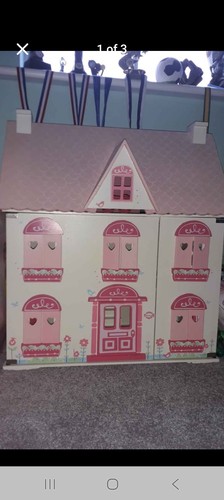 Elc wooden doll house - elc,