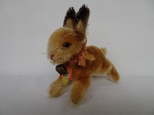 1950 steiff hopping bunny - 1950's,steiff,3''hopping,