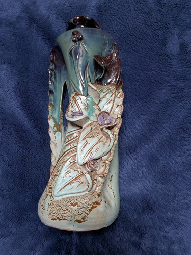 Vintage art nouveau style vase - art,
