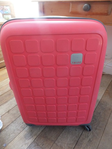 Tripp pink hard - pink, suitcase