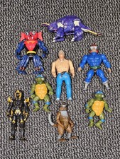 Vintage Retro 80s 90s 00s  Action Figure Toys Retro Toy Bundle 