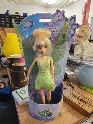 Tinker bell doll with - bell,