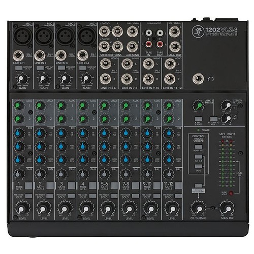 Mackie 1202vlz4 channel - 1202vlz4, 12-channel