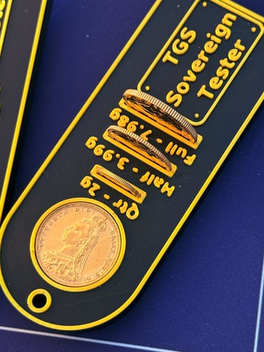 Gold sovereign tester tool - tester,