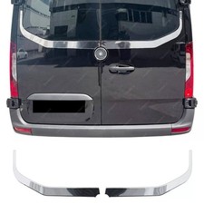 Chrome Rear Window Bottom Trim 2 pcs S.STEEL For Mercedes SPRINTER W907 2018-UP