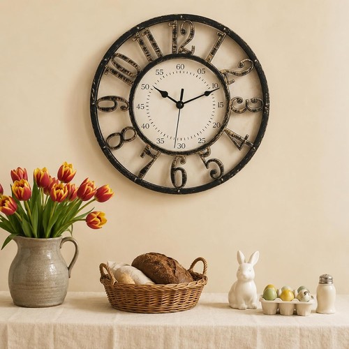 Zoofox retro wall clock - zoofox,