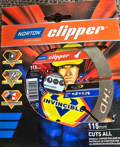 Norton clipper 115mm cuts all - norton,