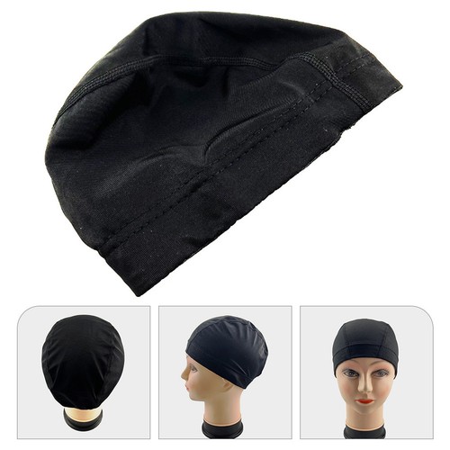 Black ice silk wig cap - silk,