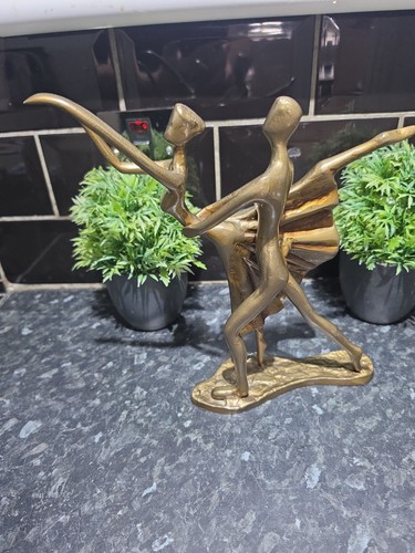 Ballerina bronze metal - bronze, dancers