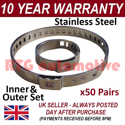 Boot clamps pair - clamps,
