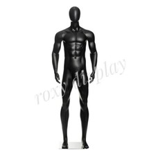 Adult Male Matte Black Plastic